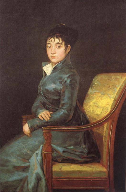 Francisco Goya Therese Louise de Sureda oil painting image